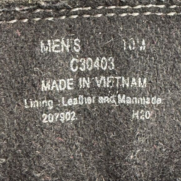 Cole Haan Boots Mens Size 10.5 Black Zerogrand Hiker Leather Lace Up C30403 - Picture 10 of 11